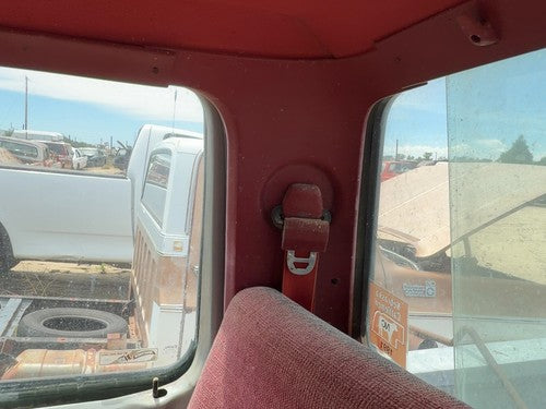 1987-1991 Ford F150 Pickup Passenger Right Rear B-Post Trim Panel Red