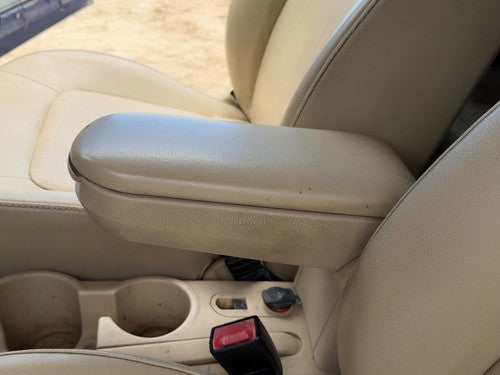 02-08 Vw Beetle Convertible Driver Left Front Arm Rest Side Seat Oem Console Tan