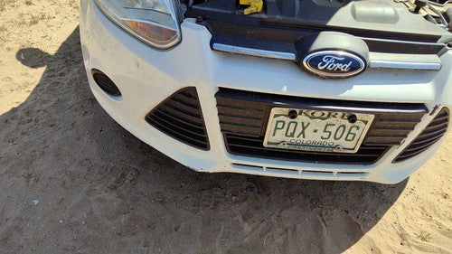 2012-2014 Ford Focus Ford Focus Front Bumper Cover Assembly Oem White Yz
