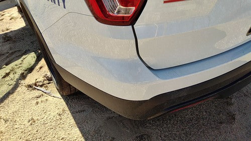 2016 17 Explorer Police Interceptor Rear Bumper Cover Assembly Oem Back White Yz