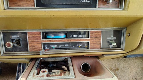 1980 Cadillac Deville Temperature Control Module In Dash Heater Ac Head Unit Oem