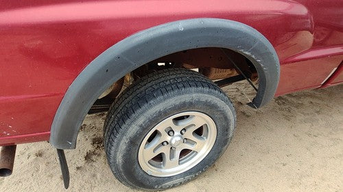 1998-2001 Mazda B2500 Passenger Right Rear Wheel Flare Moulding Oem Back