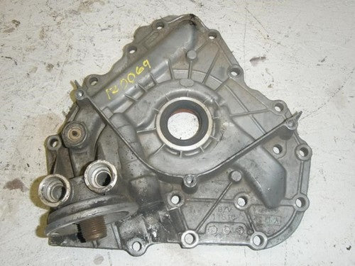 2003 Land Rover Freelander Main Seal Mount Plate Cover Timing Shield Crank Oem