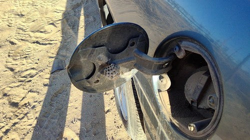 1998-2004 Dodge Intrepid Fuel Tank Door With Hinge Gas Lid Filler Steel Blue Pbq