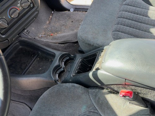 00-02 Chevy S10 Blazer Complete Center Floor Console Assembly Graphite 12H