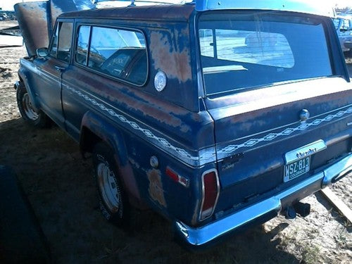 1974-1977 Jeep Cherokee Quarter Glass Door 2 Piece Glass Dt01127gt