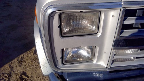 85-91 Chevy G20 Van Passenger Right Dual Pair Head Light Front Lamp With Bracket