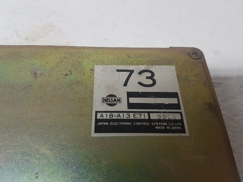 1989-1991 Nissan Maxima Engine Ecm Electronic Control Module A18-A13 E71