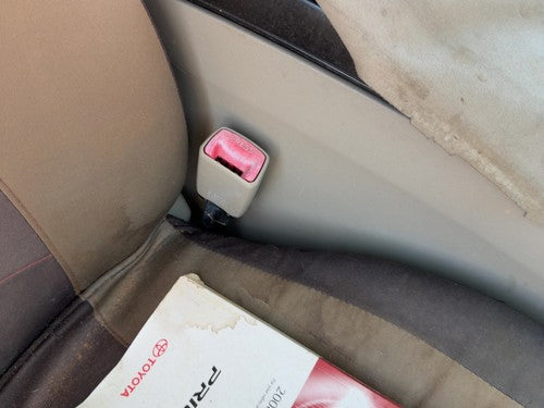 06-09 Prius Passenger Right Front Seat Belt Buckle Receiver Bucket Bisque Fe41