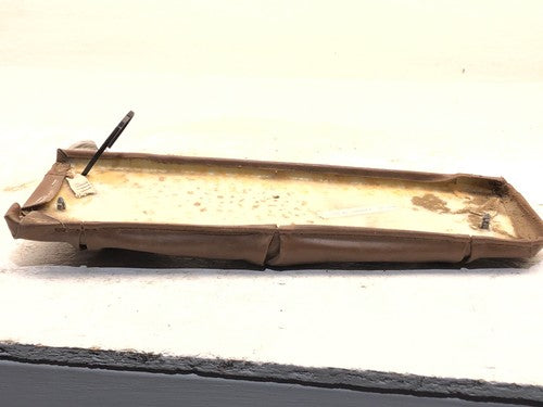 1975 C10 Pickup Passenger Right Lower Map Pocket Inside Door Panel Light Saddle