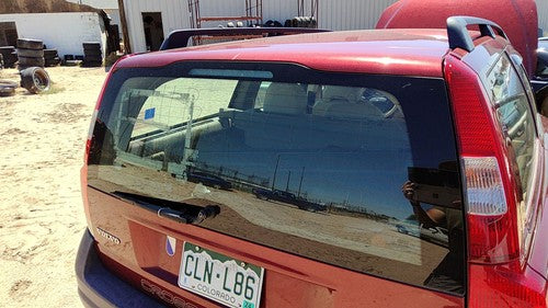 2001-2007 Volvo V70 Xc Back Glass Rear Window Only Oem Lift Gate Hatch 306743873
