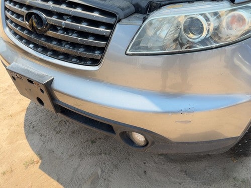 2003-2005 Infinity Fx45 Front Bumper Cover Assembly Oem Diamond Graphite Wv2