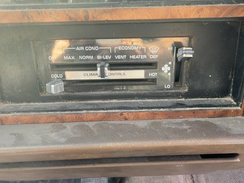 86-96 Buick Century Temperature Control Module In Dash Heater Ac Head Unit Oem