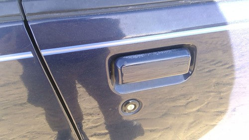 1995-1997 Ford Explorer Passenger Right Front Outside Door Handle Oem Blue