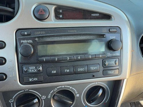 2004-2008 Toyota Matrix Xr Stock Radio Oem Factory Stereo Cd Player 8612002400