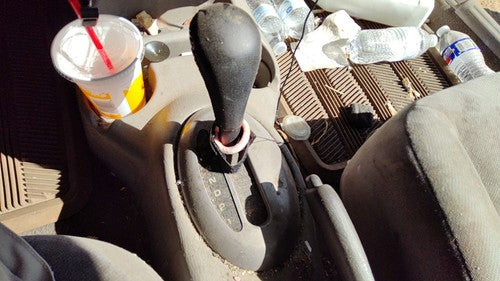 01 Neon Floor Shifter Lever Assembly Shift Unit Automatic Transmission Gray B7L5