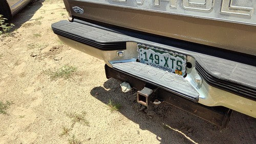 1988-2000 Silverado 2500 Chrome Rear Bumper Assembly With Brackets Oem 999863
