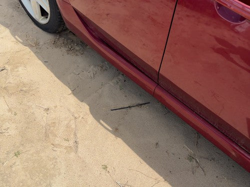 2004-2006 Acura Tl Passenger Right Lower Rocker Panel Moulding Oem Redondo Red