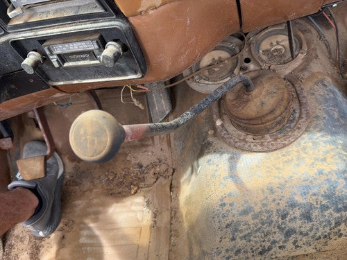 80 Silverado C20 Floor Shifter Lever Assembly Manual Transmission Shift Unit Tan