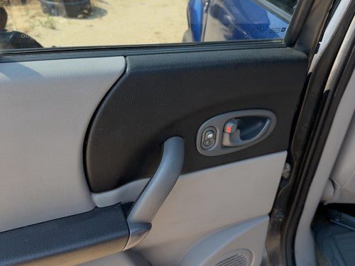 04-05 Vue Redline Driver Left Rear Door Trim Panel With Switches Back Gray 17D