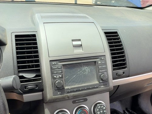 10-12 Nissan Sentra Trim Bezel Around Radio Surround Dash Panel Oem Charcoal X