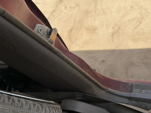 1985-1988 Nissan Maxima Sedan Driver Left Lower B-Pillar Trim Gray OEM