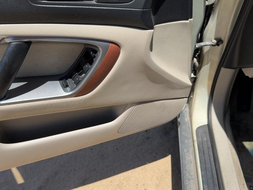 06 Legacy Outback Driver Left Front Door Trim Panel With Master Switch Taupe Tau