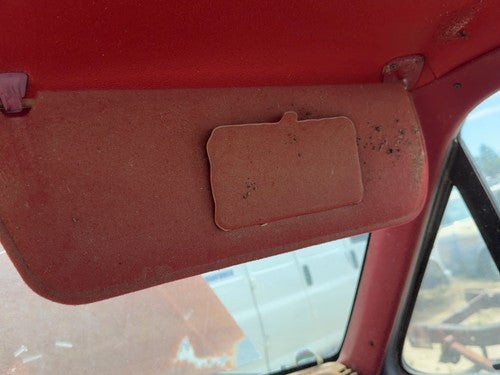 1987-1991 Ford F150 Passenger Right Sun Visor Oem Red