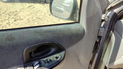 2000 Chevy Venture Driver Left Front Door Trim Panel With Master Switch Gray