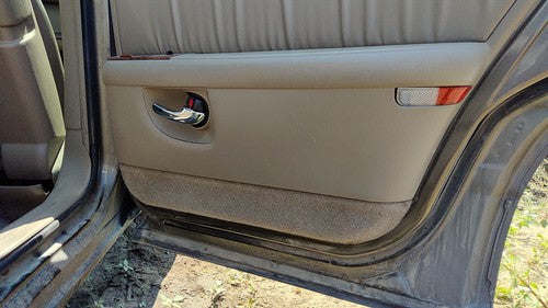 97-03 Buick Park Ave Passenger Right Rear Door Trim Panel With Switches Back Tan