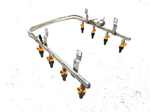 1985-2003 Ford F150 Complete Fuel Rail With Injectors Set Loaded Oem 4.6L