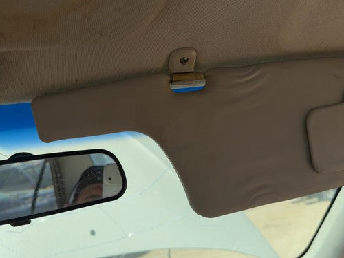 2000 Mazda Protege Dx Passenger Right Sun Visor Oem Brown Bj0W69270C63