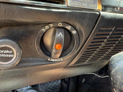 73-80 Mercedes 450SL 107 Headlight Switch Dash Control OEM