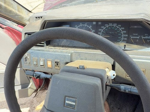1985-1988 Nissan Maxima Steering Wheel Oem 4Dr Sedan Gray