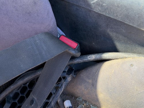 06-12 Eclipse Passenger Right Front Seat Belt Buckle Receiver Bucket Coupe Gray