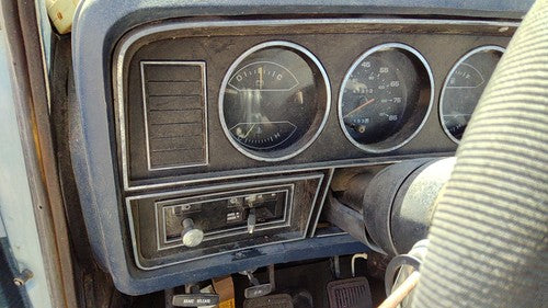1984-1986 Dodge Ram W150 Trim Bezel Around Speedometer Oem Dash Surround Panel