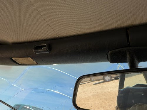 73-80 Mercedes 450SL 107 Driver Left Sun Visor Mount Trim Panel Black