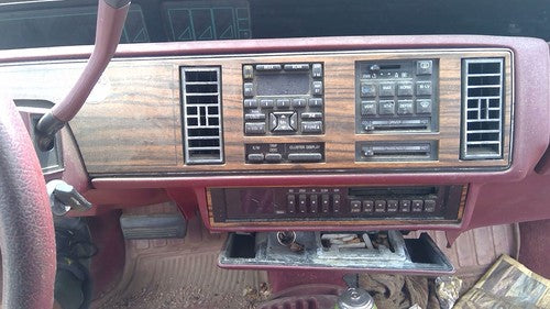 1988-1993 Buick Regal Trim Bezel Below Speedometer Oem Dash Surround Panel
