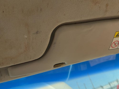 2000 Mazda Protege Dx Passenger Right Sun Visor Oem Brown Bj0W69270C63