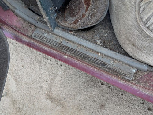 1985-1988 Nissan Maxima Sedan Driver Left Rear Sill Step Trim Plate OEM