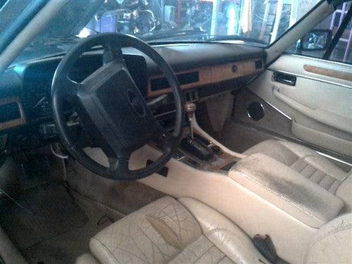 1990 Jaguar Xjs Passenger Right Front Inside Door Handle With Linkage Rods Oem