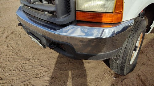 1999-2004 Ford F250 Super Duty Chrome Front Bumper With Brackets Assembly Oem