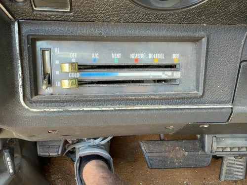 1974 Chevy Impala Temperature Control Module In Dash Heater Ac Head Unit Oem