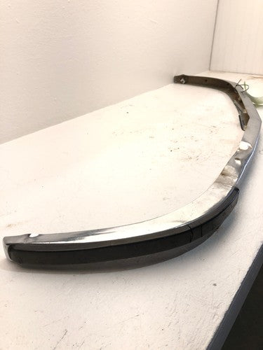 70-73 Nissan Datsun 240Z Chrome Rear Bumper Assembly With Moulding - Some Bent