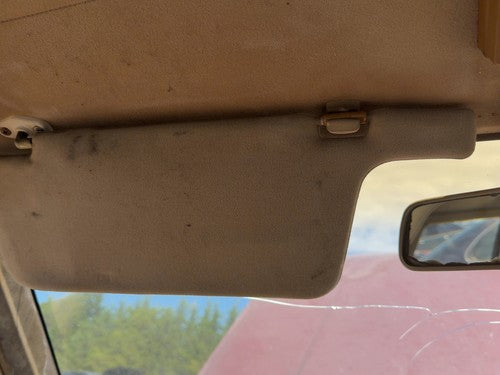 1985-1987 Nissan Maxima Driver Left Sun Visor Oem 4Dr Sedan Gray