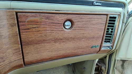 1977-1984 Cadillac Deville Glove Box Assembly Complete Door With Latch Oem
