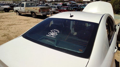 2008-2012 Chevy Malibu Back Glass Rear Window Only Oem 25980275