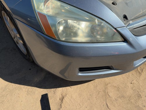 06-07 Honda Accord Front Bumper Cover Assembly Oem 2.4L Sedan Cool Blue B542M
