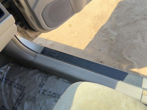 01-06 Elantra Passenger Right Lower Sill Step Moulding Trim Panel Oem Gray Ze