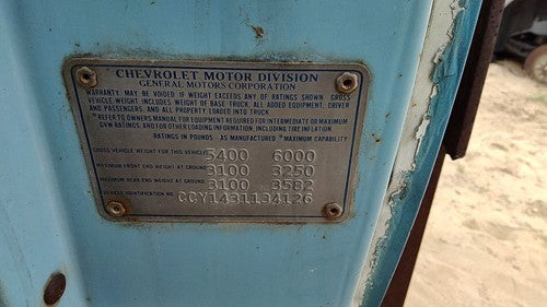 1973-1974 Chevy C10 Wiring Harness For Engine Oem 5.7L